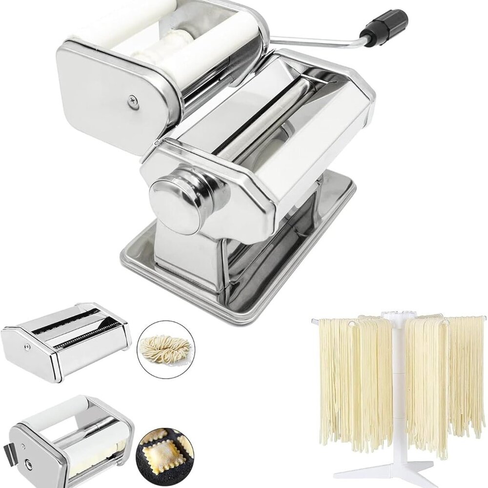 Household Fresh Manual Italy Pasta Maker Adjustable Settings(1 Set)